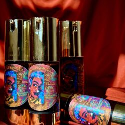 “Black Silk” African Black Soap and Forbidden Black Rice Facial Cleaner